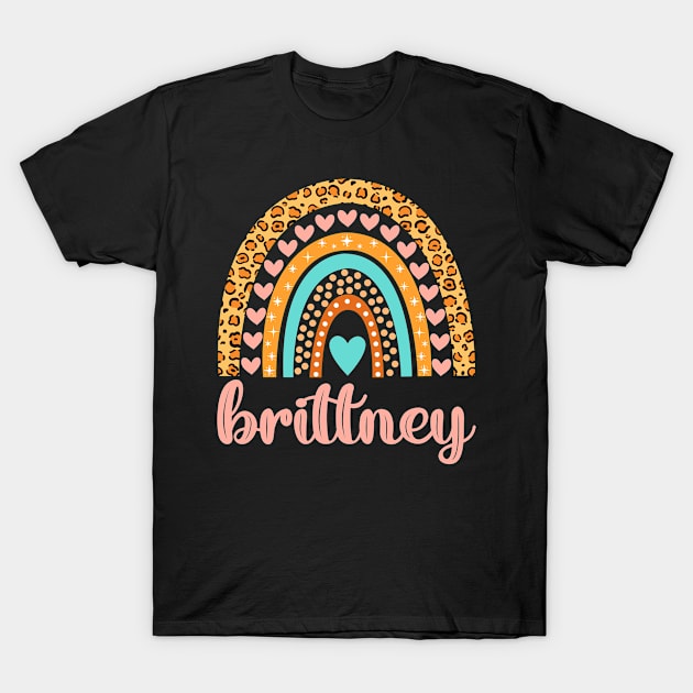 Brittney Name Brittney Birthday T-Shirt by CreativeShirt